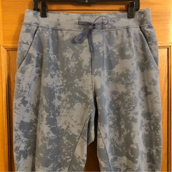 Lululemon Men City Sweat Jogger French Terry Spectral Chambray River Blue Sz L - Picture 4 of 13